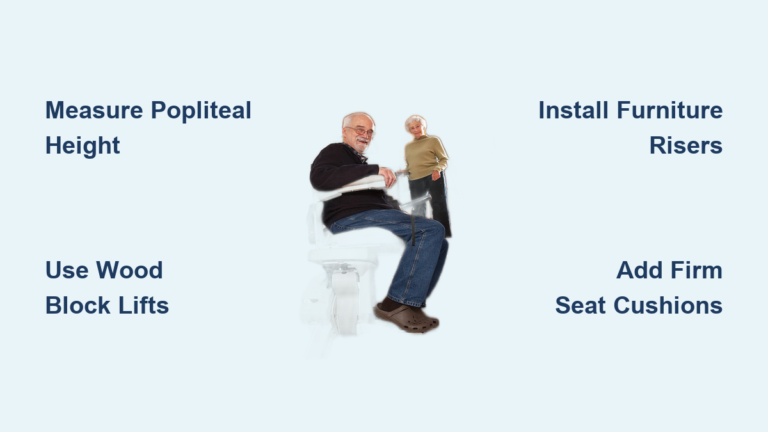 How to Raise a Chair for Elderly Comfort