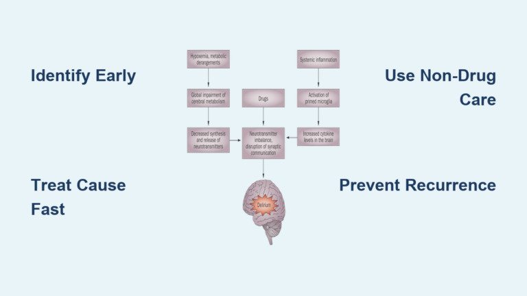 How to Treat Delirium in Elderly: Quick Steps
