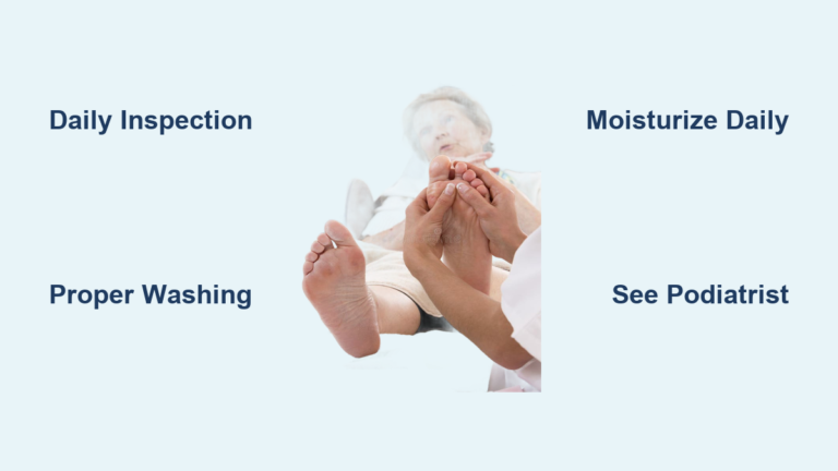 How to Care for Elderly Feet: Simple Tips