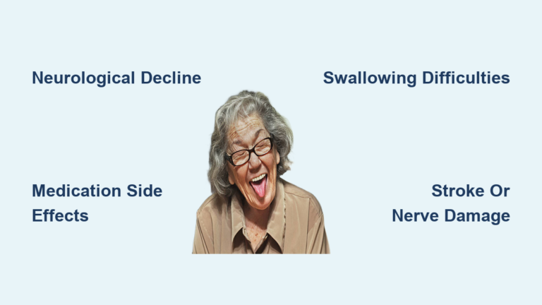 Why Elderly People Stick Their Tongue Out