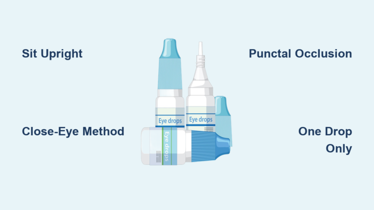 How to Administer Eye Drops to Elderly Patients
