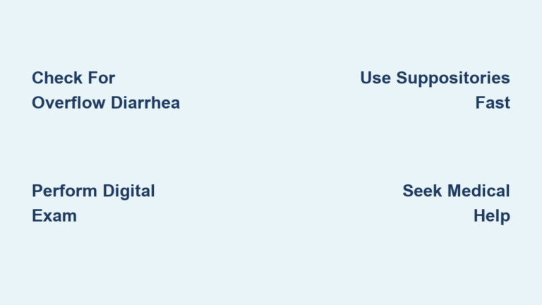 How to Clear Impacted Stool in Elderly: Safe Methods