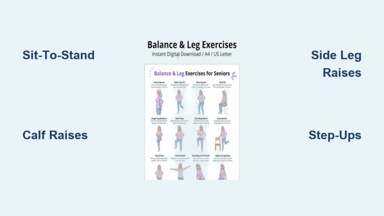 How to Strengthen Legs for Seniors: Easy Exercises