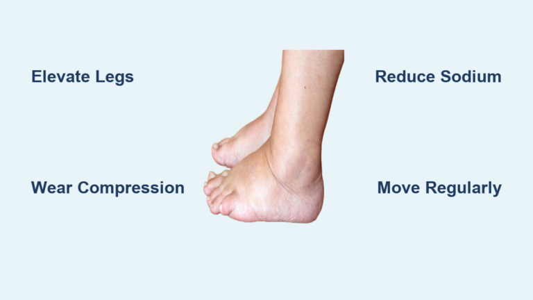 How to Reduce Leg Swelling in Elderly | 2026 Guide
