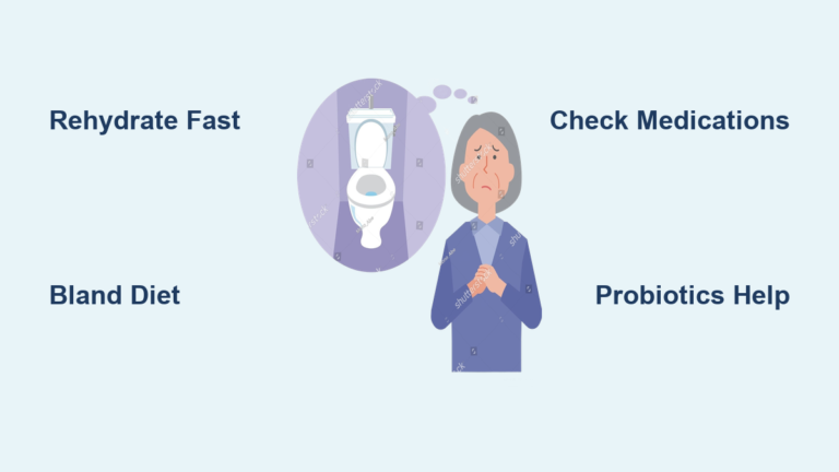 How to Stop Loose Bowels in Elderly: Quick Tips