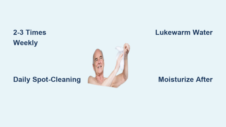 How Often Should Seniors Bathe: Healthy Skin Tips