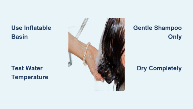 How to Wash a Senior’s Hair: Gentle Care Tips