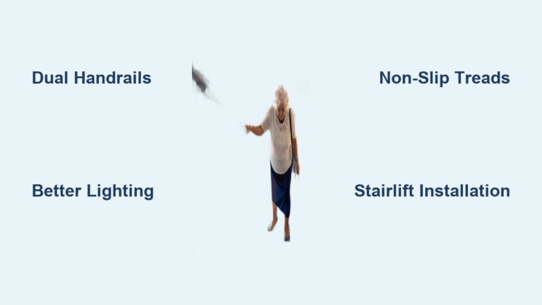 How to Modify Stairs for Elderly Safety